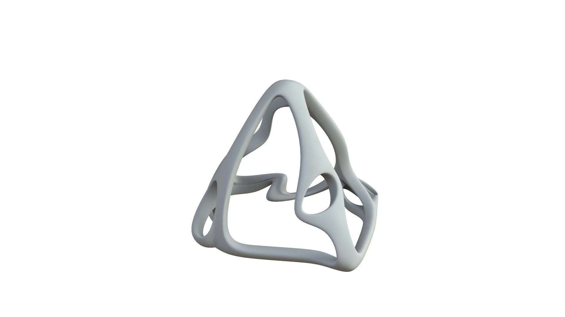 SciFi Cube Object No 64897 Low Poly Shape Low-poly 3D model_5