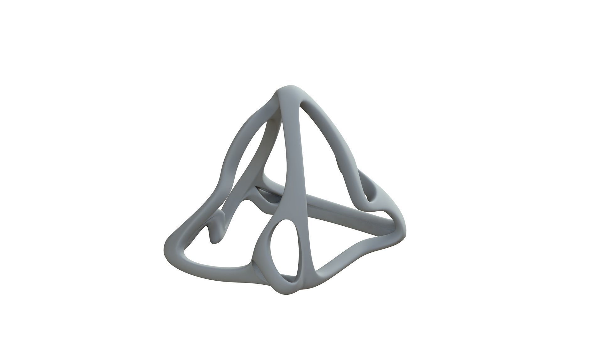 SciFi Cube Object No 64897 Low Poly Shape Low-poly 3D model_9