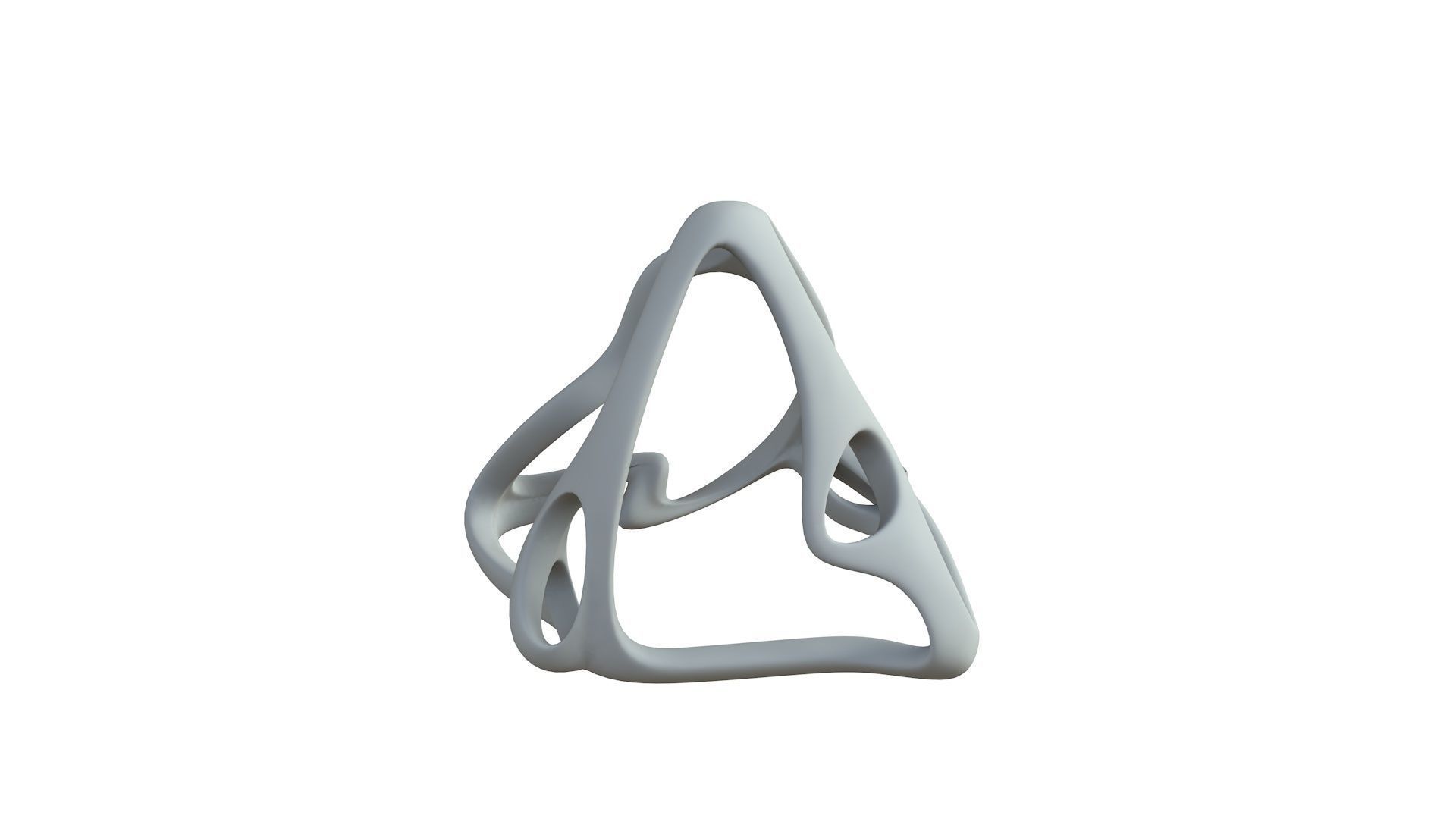 SciFi Cube Object No 64897 Low Poly Shape Low-poly 3D model_6