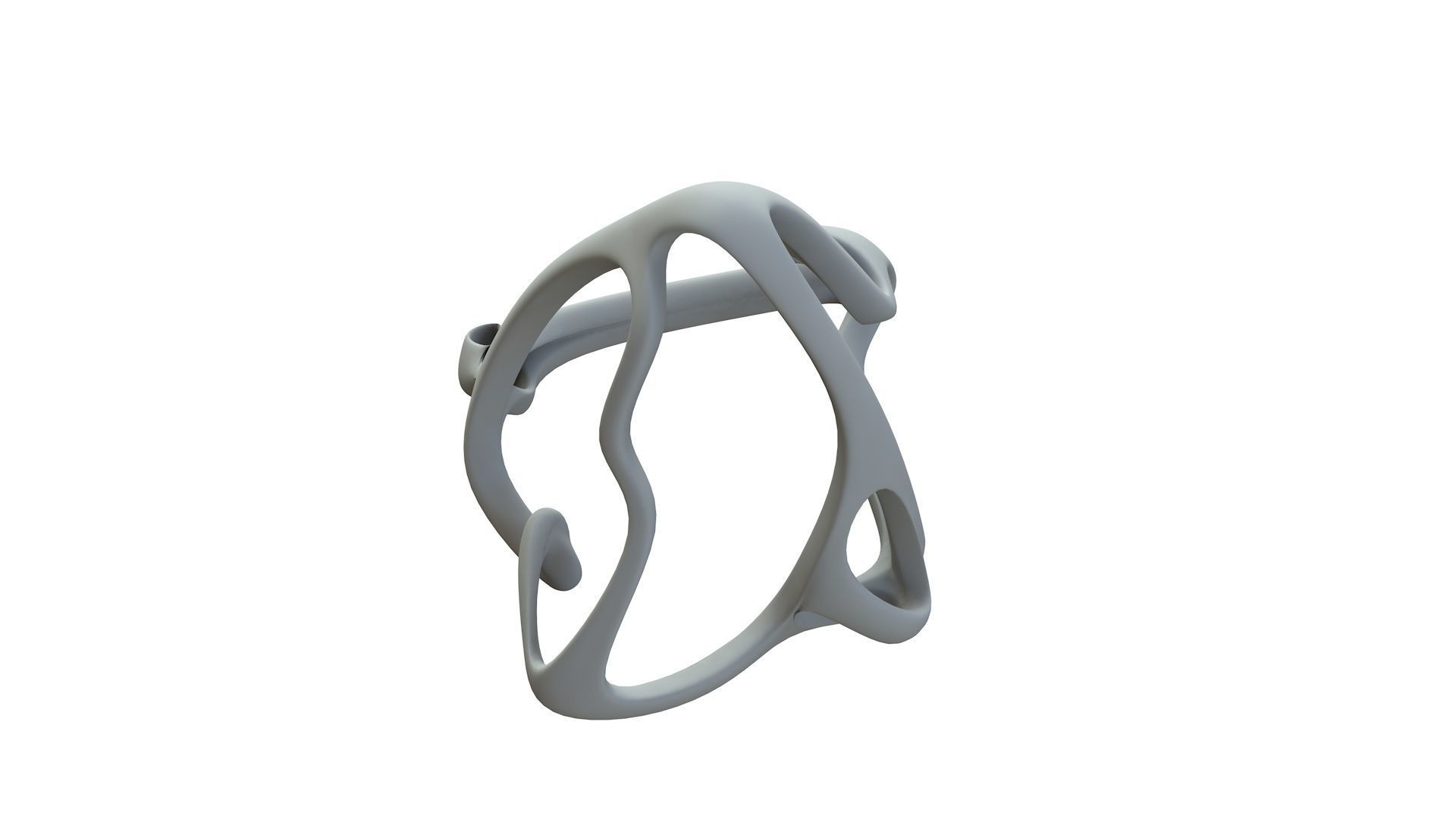 SciFi Cube Object No 64897 Low Poly Shape Low-poly 3D model_15