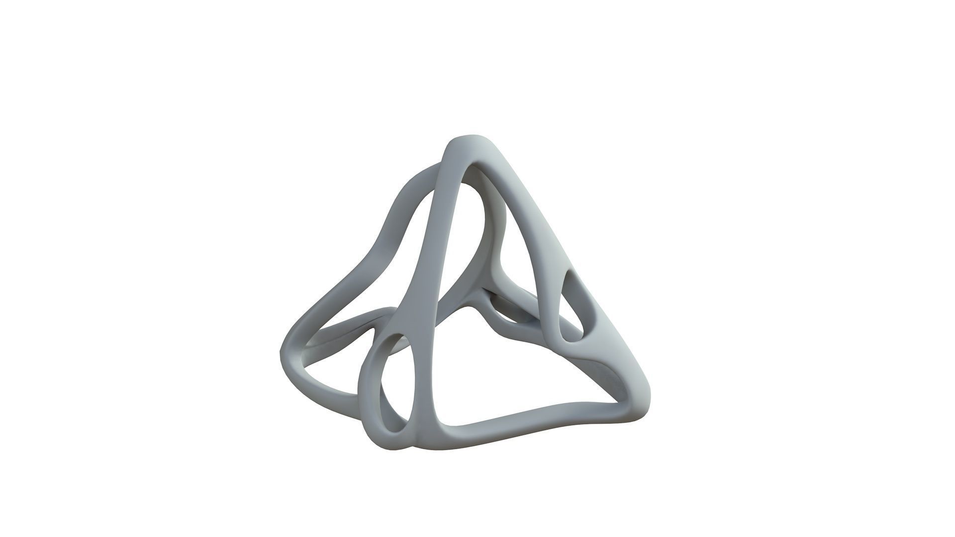 SciFi Cube Object No 64897 Low Poly Shape Low-poly 3D model_7