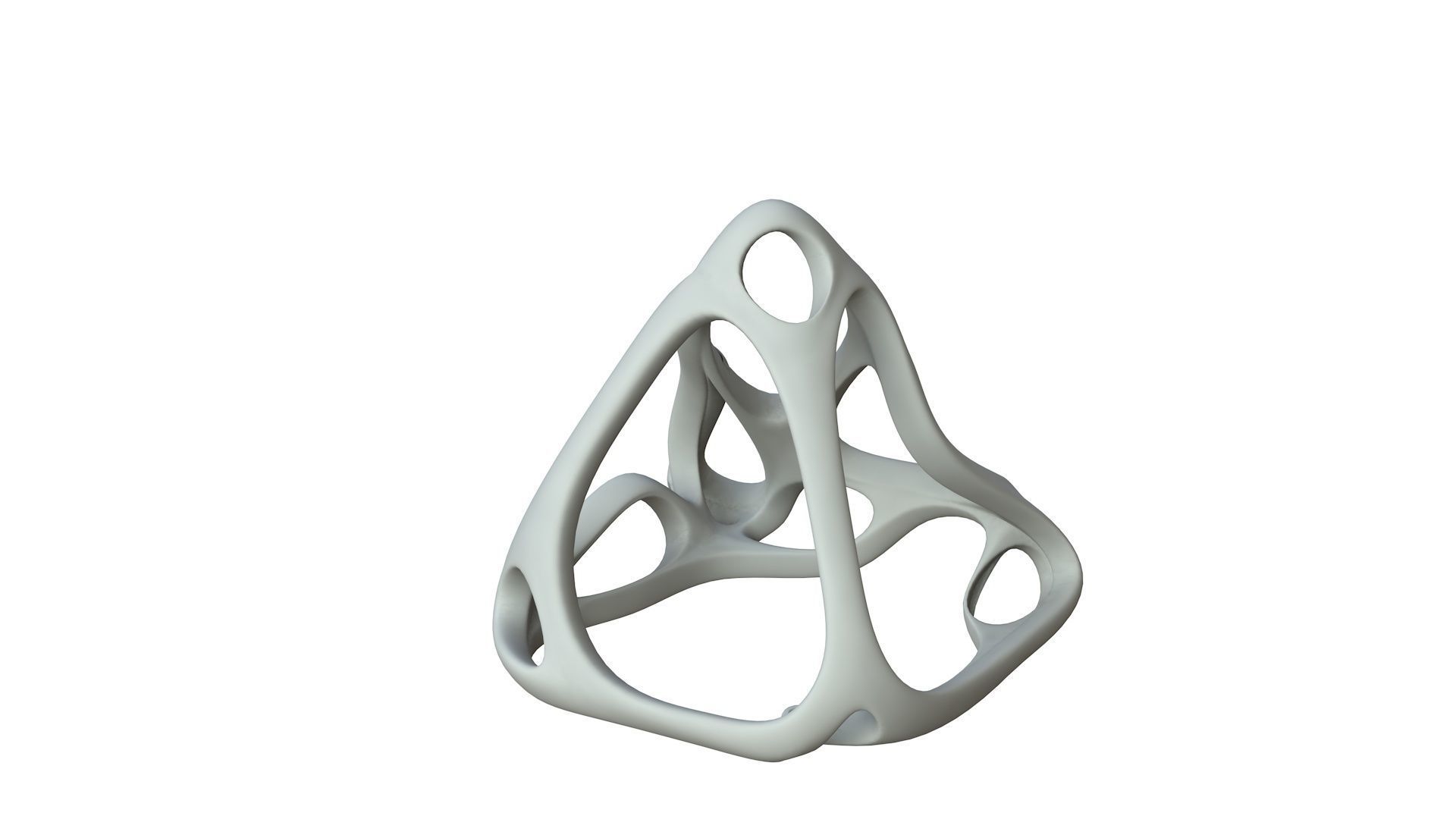 SciFi Cube Object No 64784 Low Poly Shape Low-poly 3D model_1