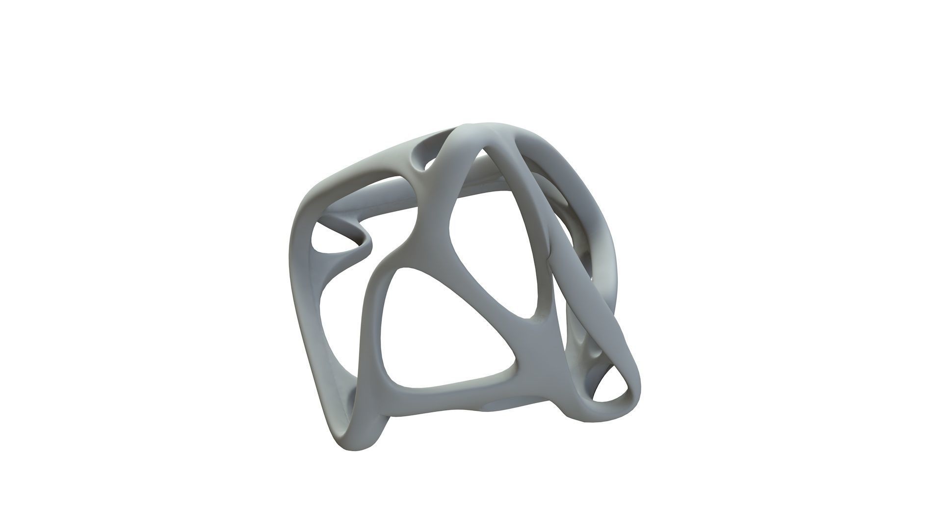 SciFi Cube Object No 64784 Low Poly Shape Low-poly 3D model_17