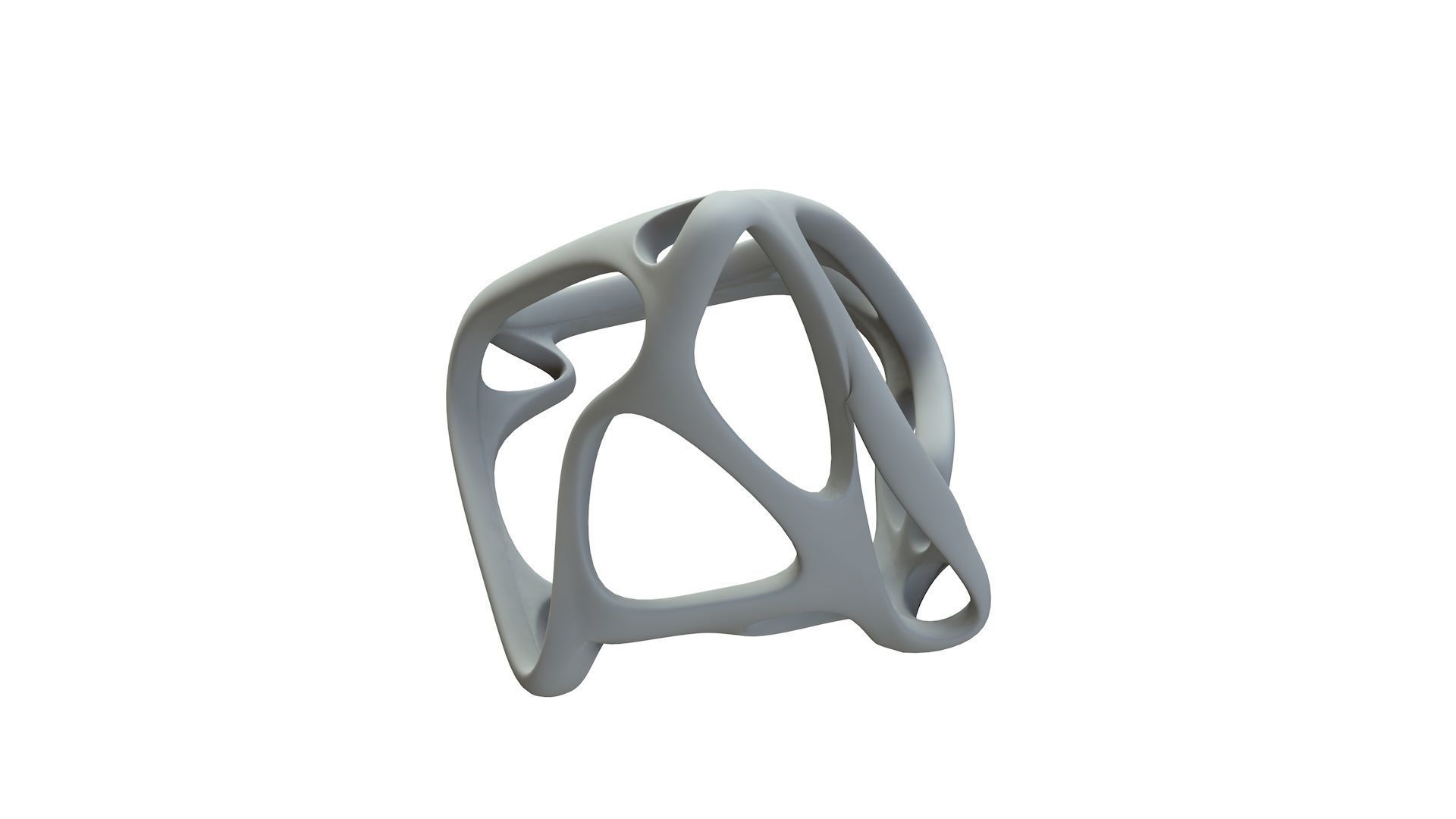 SciFi Cube Object No 64784 Low Poly Shape Low-poly 3D model_16