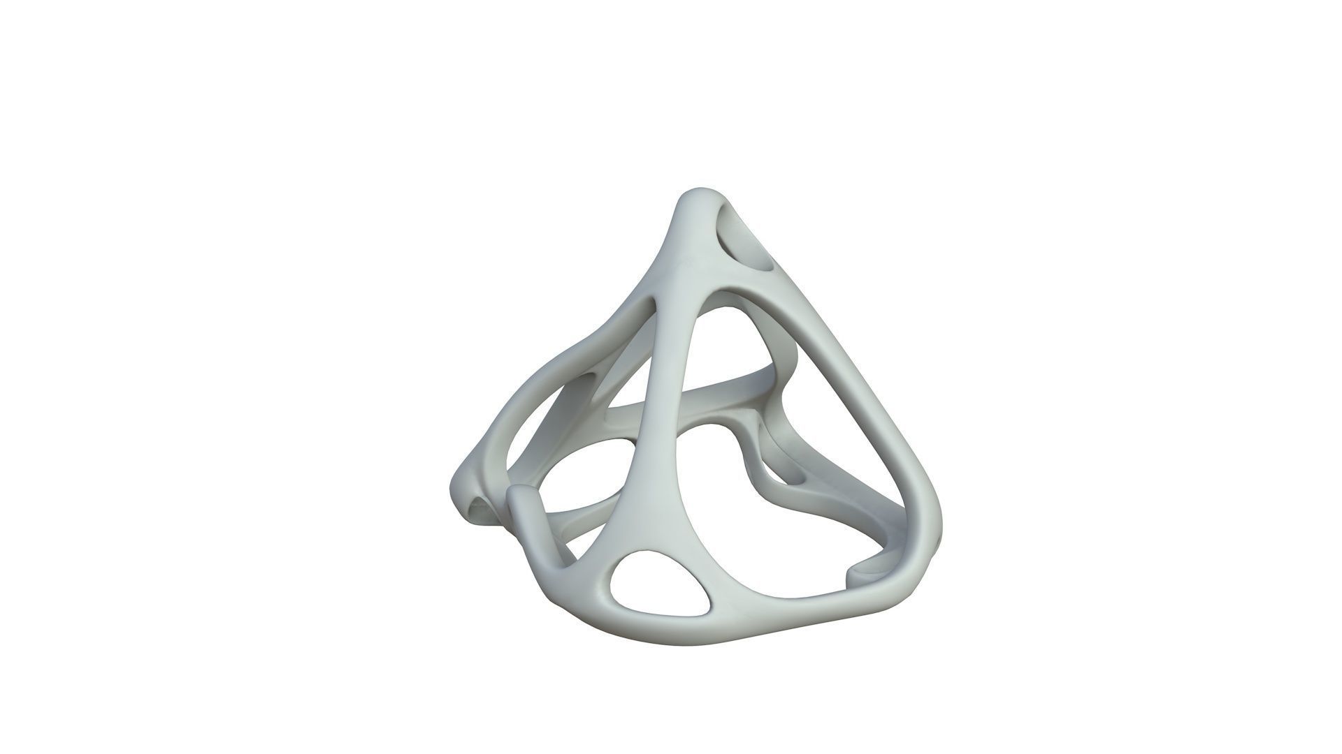 SciFi Cube Object No 64784 Low Poly Shape Low-poly 3D model_3