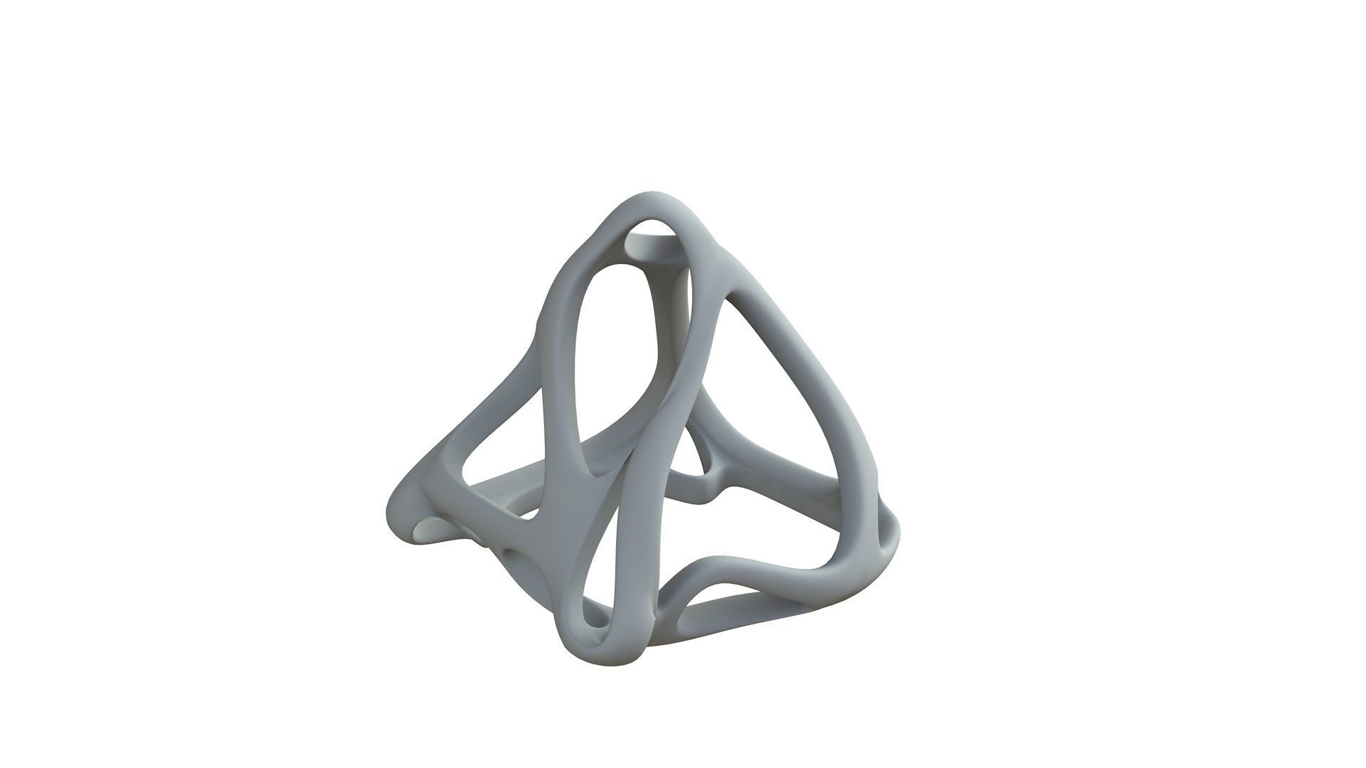 SciFi Cube Object No 64784 Low Poly Shape Low-poly 3D model_8