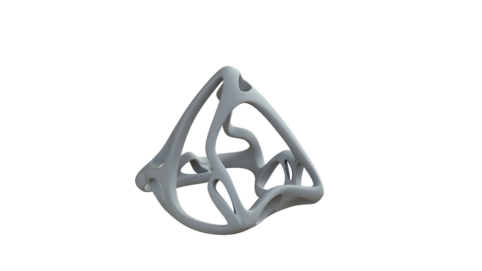 SciFi Cube Object No 64771 Low Poly Shape Low-poly 3D model_8