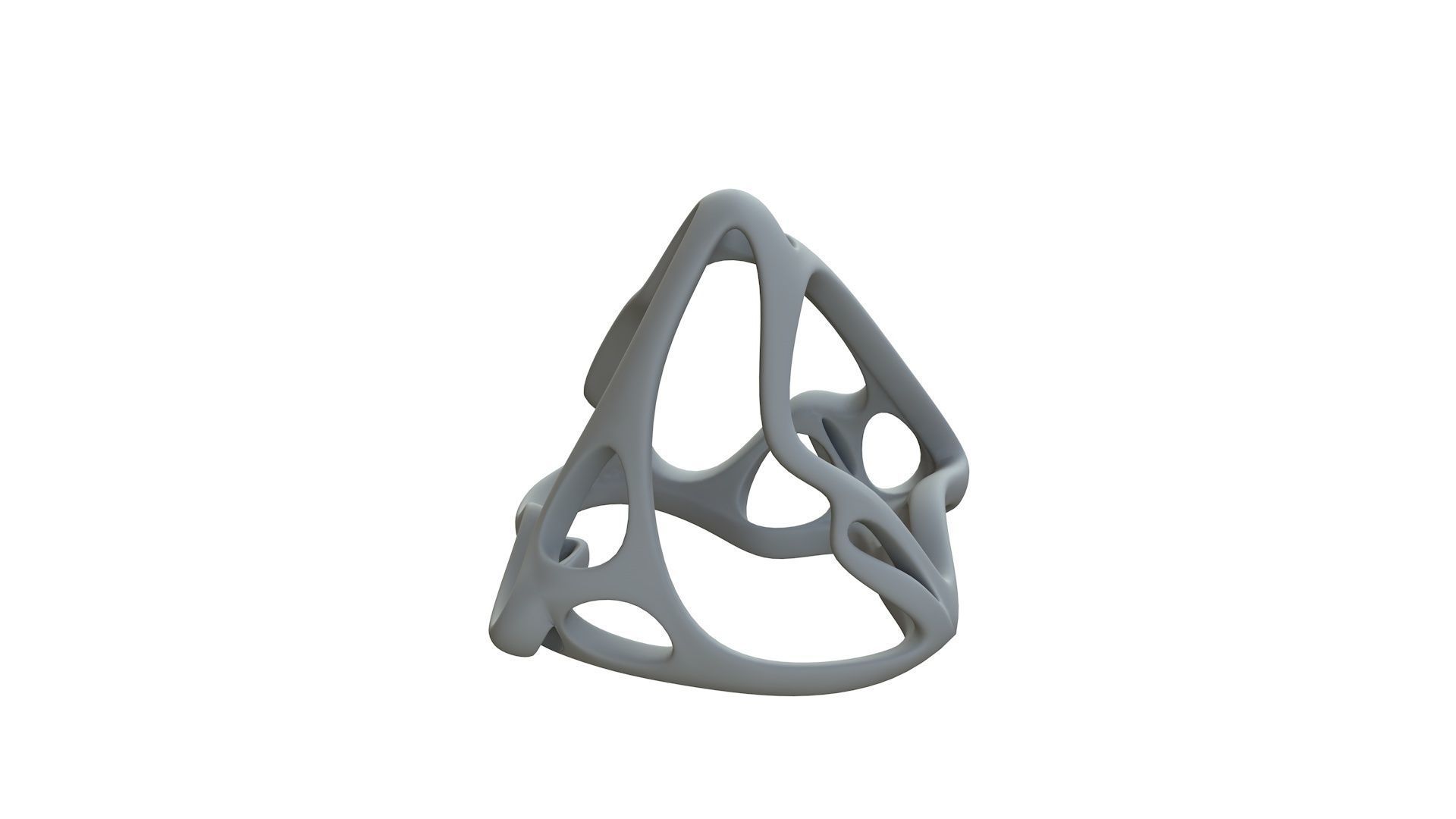 SciFi Cube Object No 64771 Low Poly Shape Low-poly 3D model_11