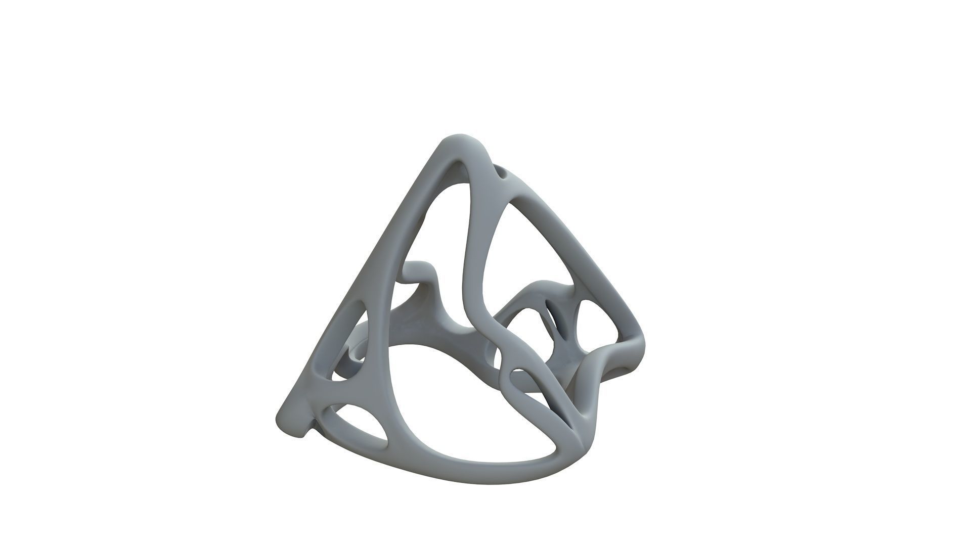 SciFi Cube Object No 64771 Low Poly Shape Low-poly 3D model_10