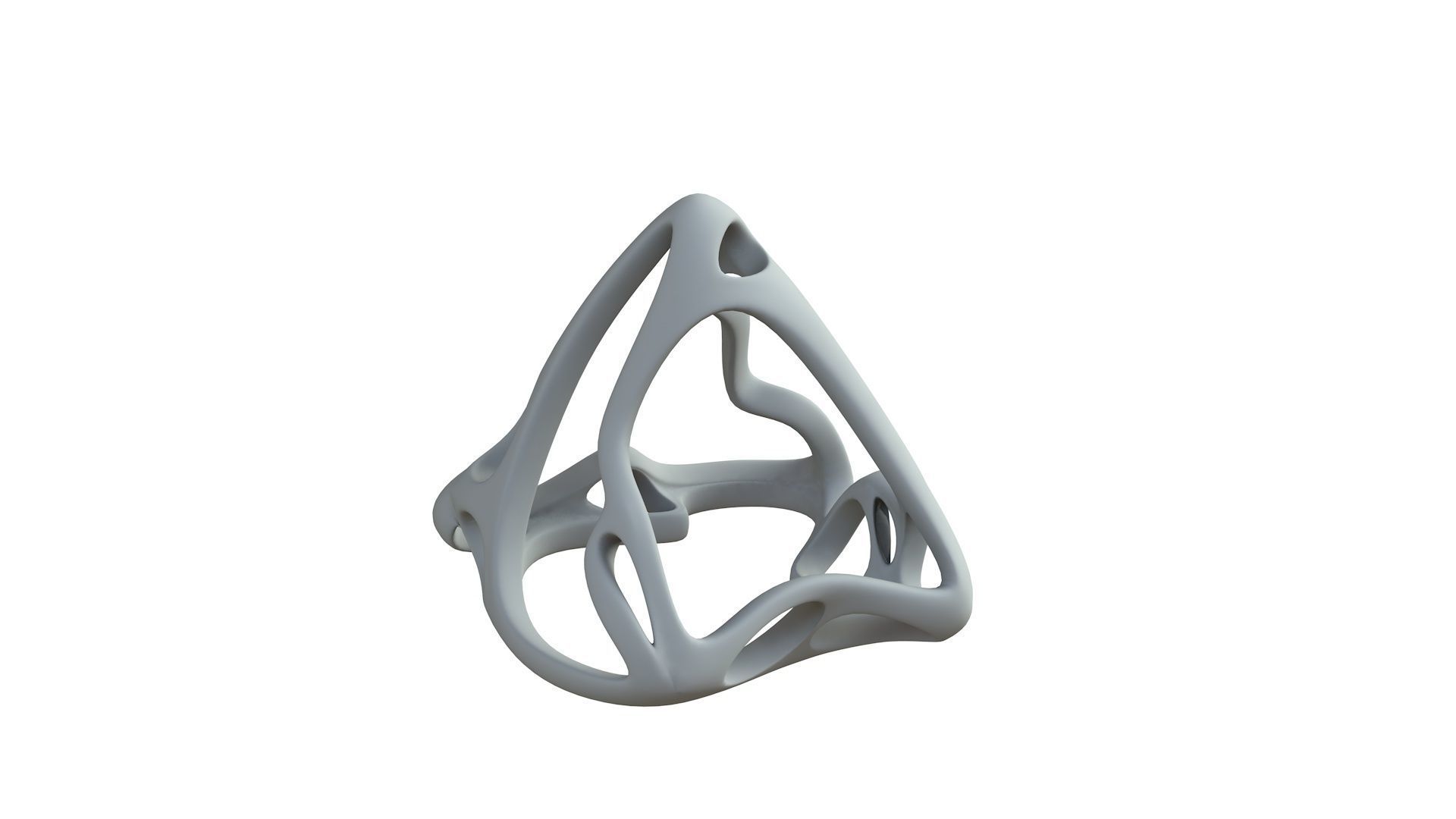 SciFi Cube Object No 64771 Low Poly Shape Low-poly 3D model_7