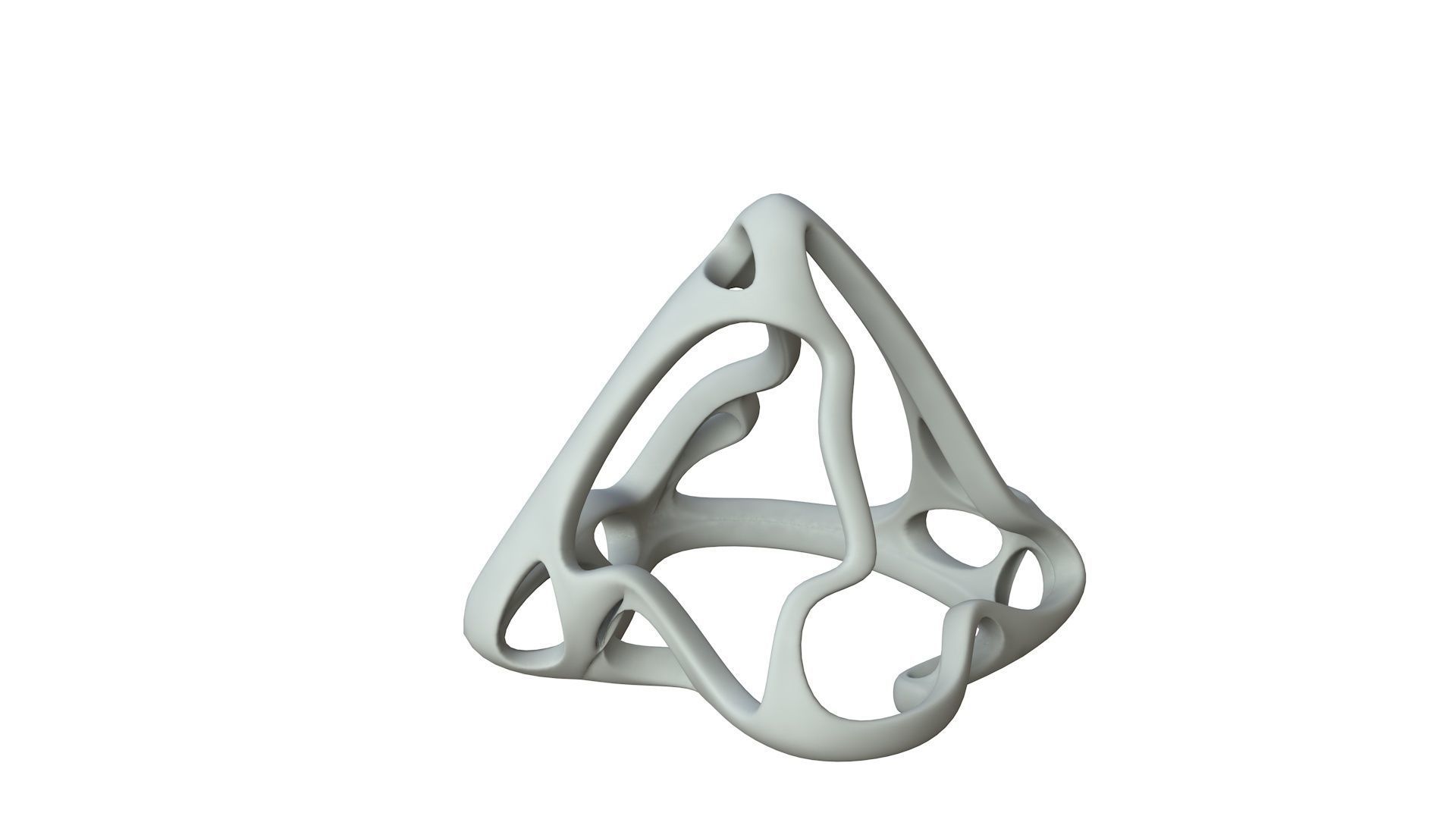 SciFi Cube Object No 64771 Low Poly Shape Low-poly 3D model_1