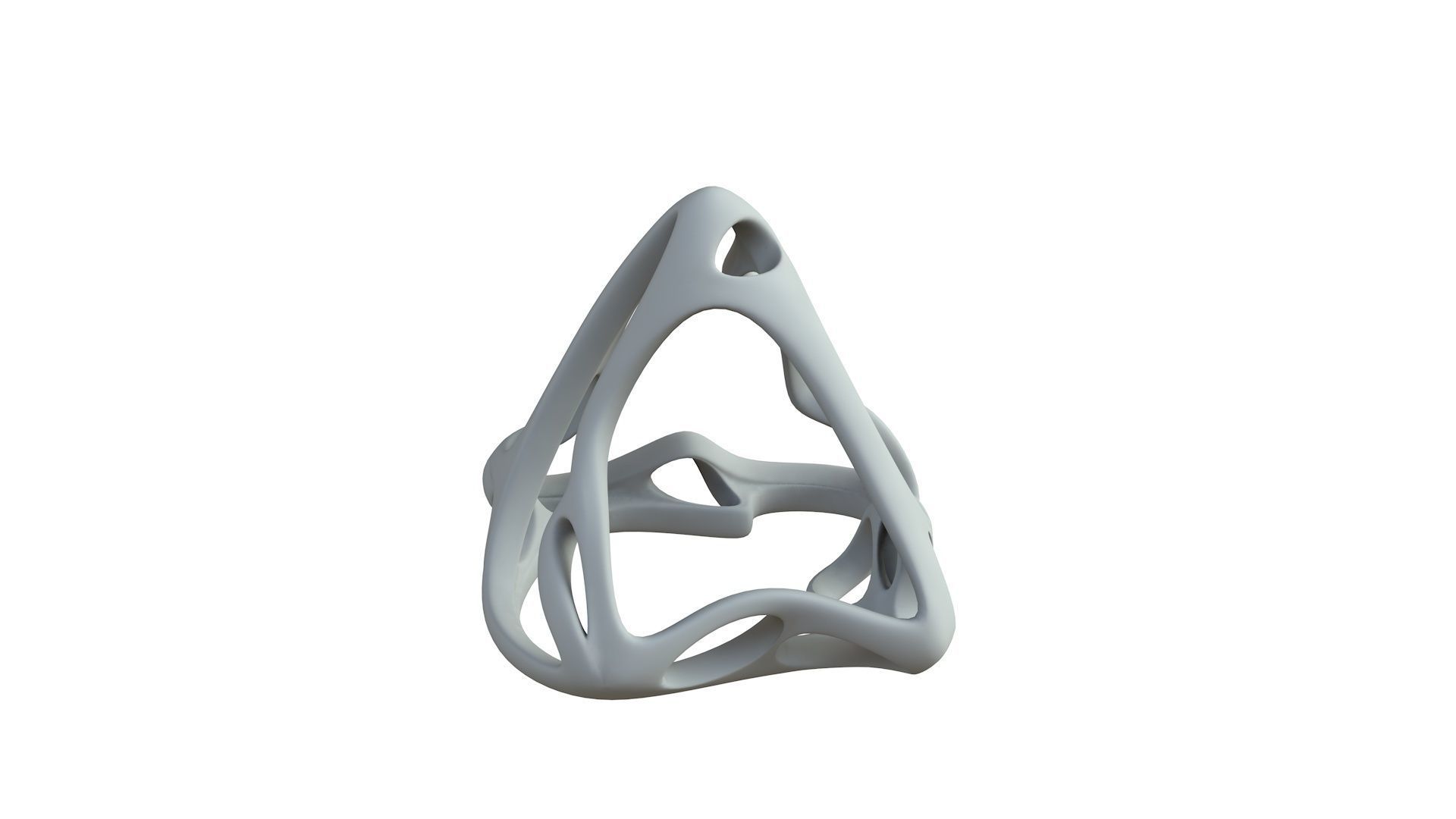 SciFi Cube Object No 64771 Low Poly Shape Low-poly 3D model_6