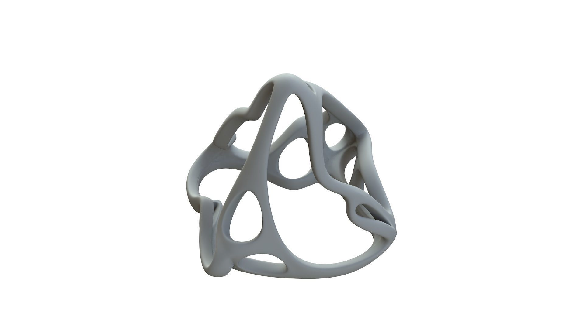 SciFi Cube Object No 64771 Low Poly Shape Low-poly 3D model_14