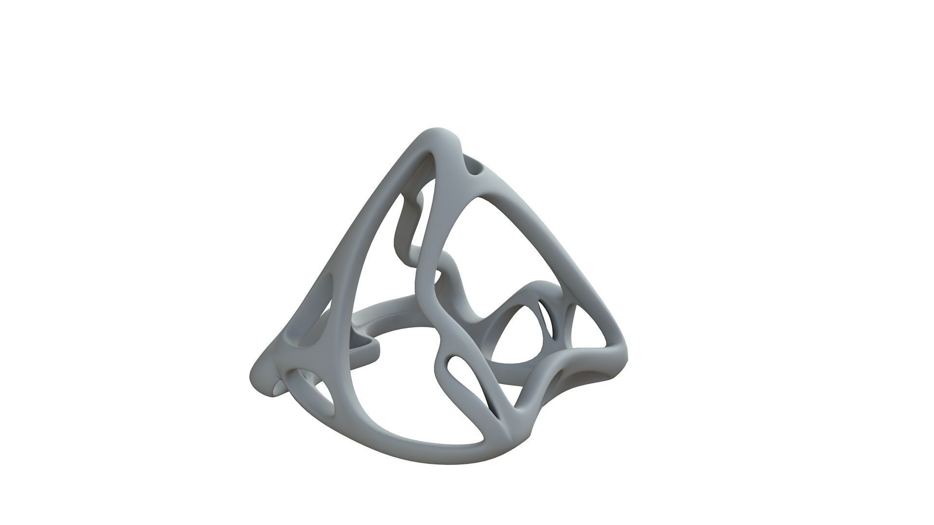 SciFi Cube Object No 64771 Low Poly Shape Low-poly 3D model_9