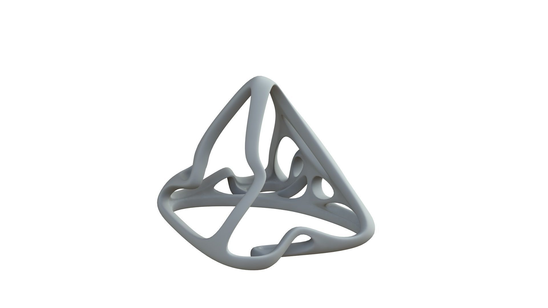 SciFi Cube Object No 64769 Low Poly Shape Low-poly 3D model_7