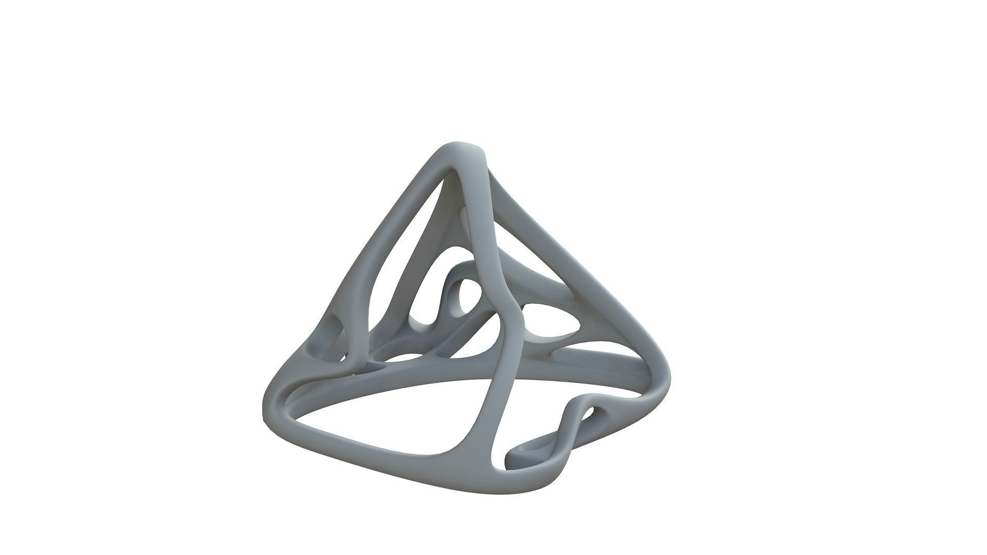 SciFi Cube Object No 64769 Low Poly Shape Low-poly 3D model_9