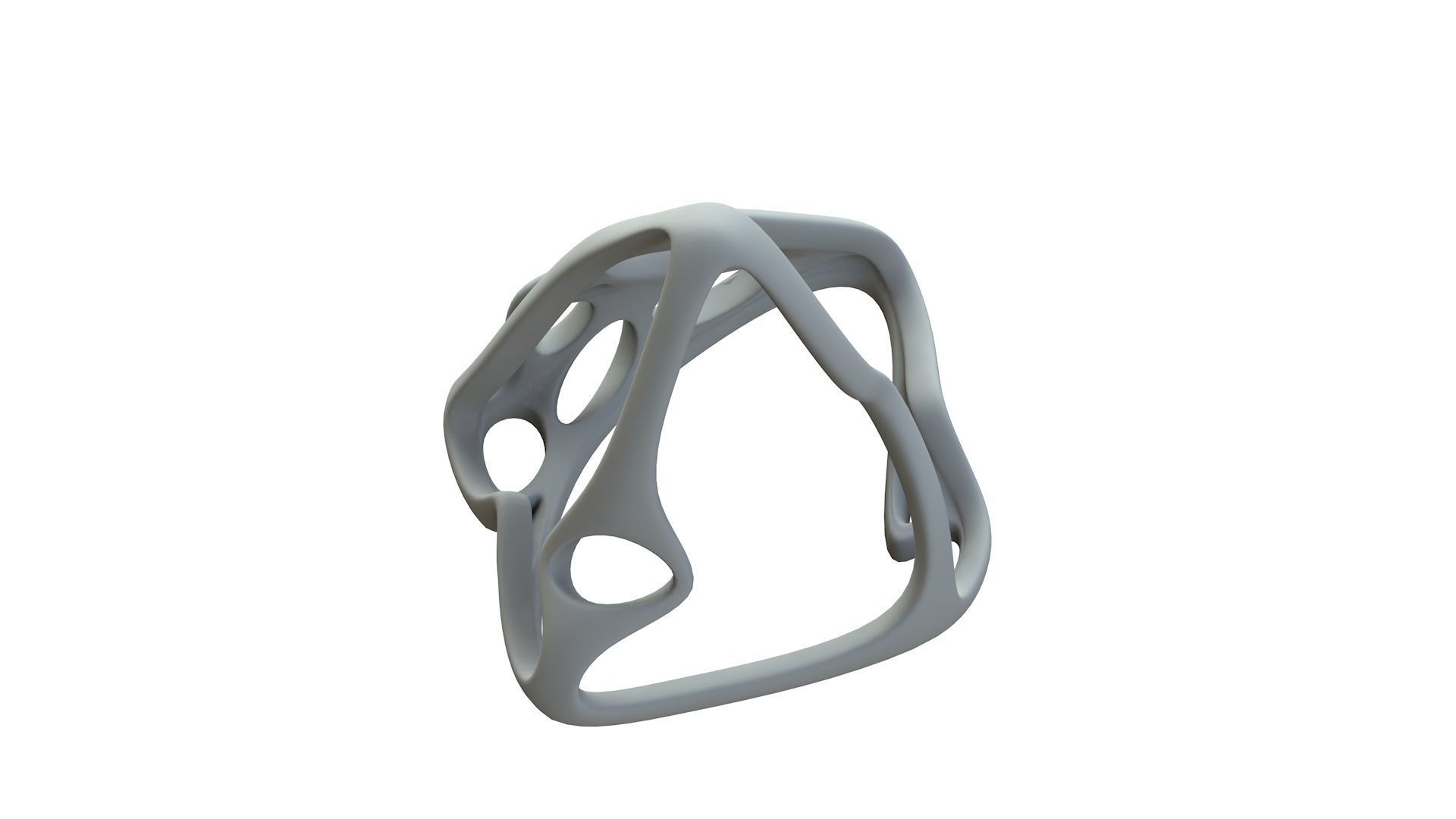 SciFi Cube Object No 64769 Low Poly Shape Low-poly 3D model_16