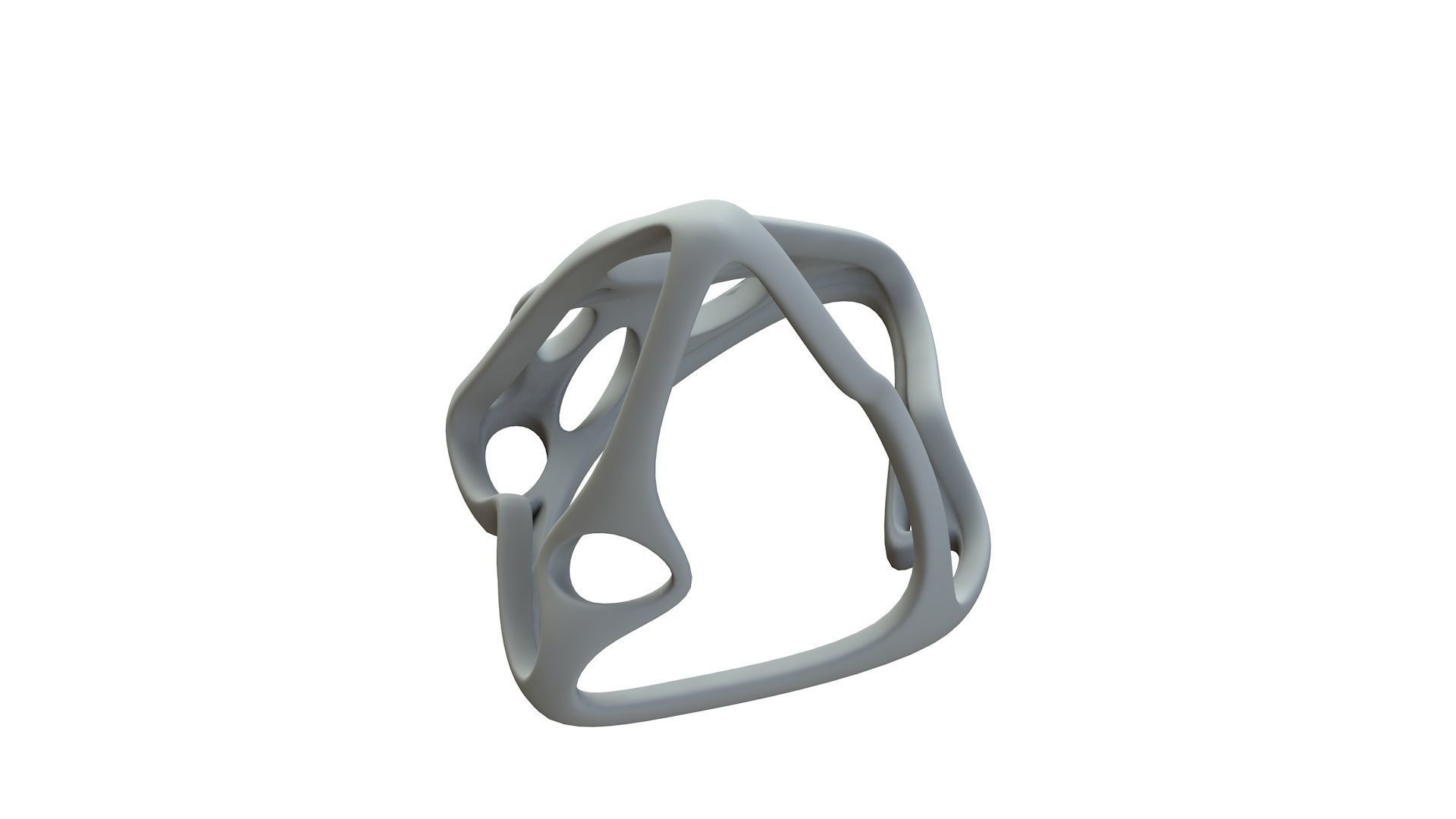 SciFi Cube Object No 64769 Low Poly Shape Low-poly 3D model_15