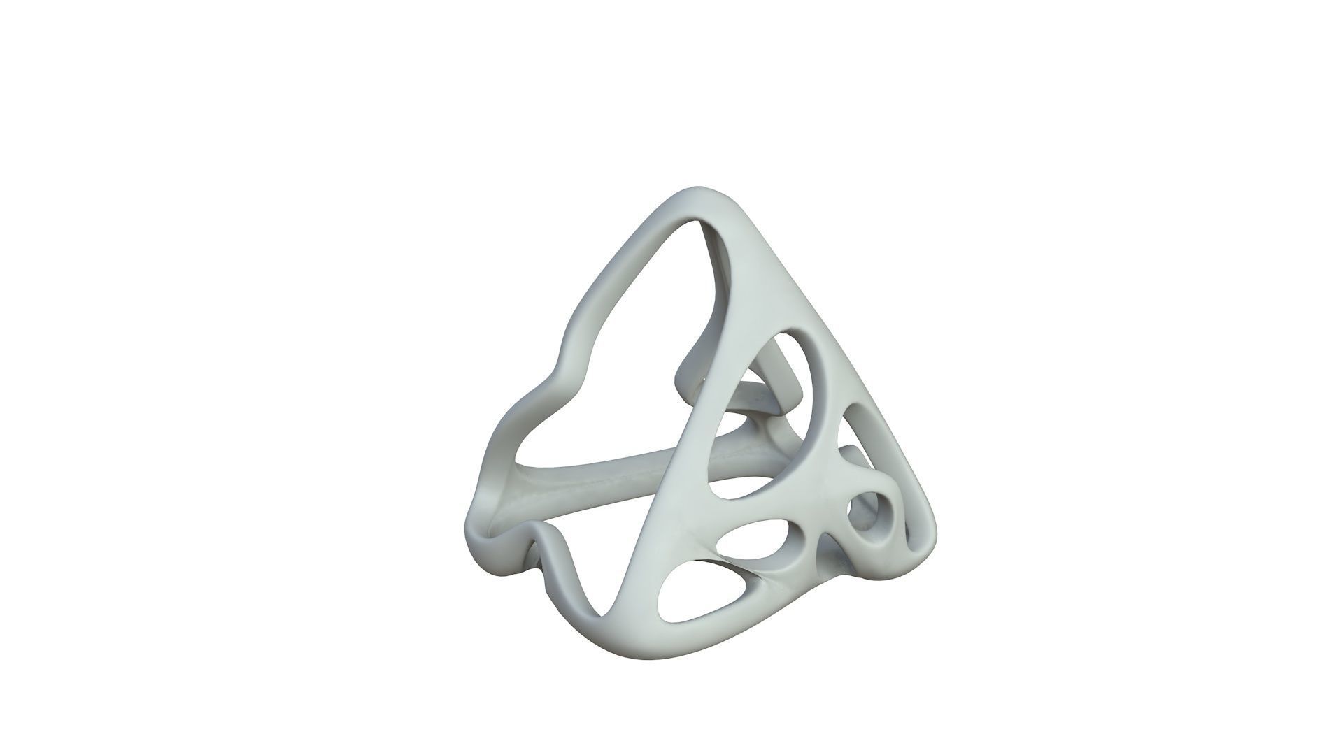 SciFi Cube Object No 64769 Low Poly Shape Low-poly 3D model_3