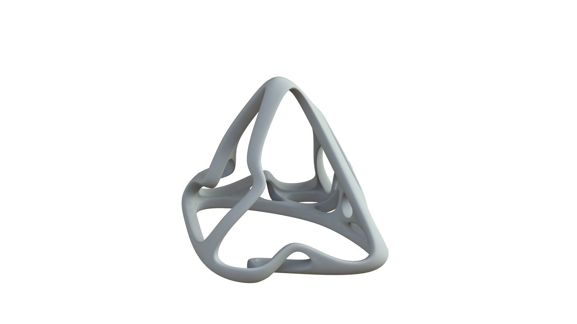 SciFi Cube Object No 64769 Low Poly Shape Low-poly 3D model_6