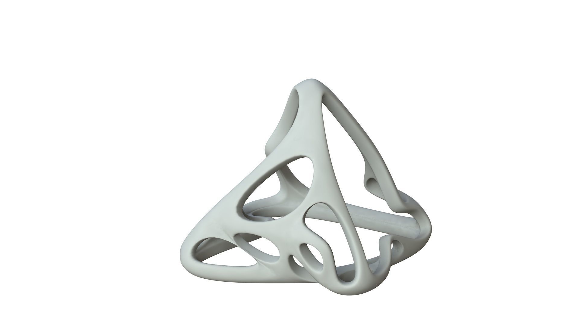 SciFi Cube Object No 64769 Low Poly Shape Low-poly 3D model_1