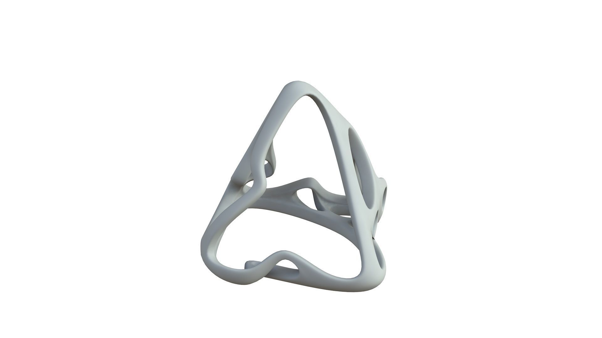 SciFi Cube Object No 64769 Low Poly Shape Low-poly 3D model_5