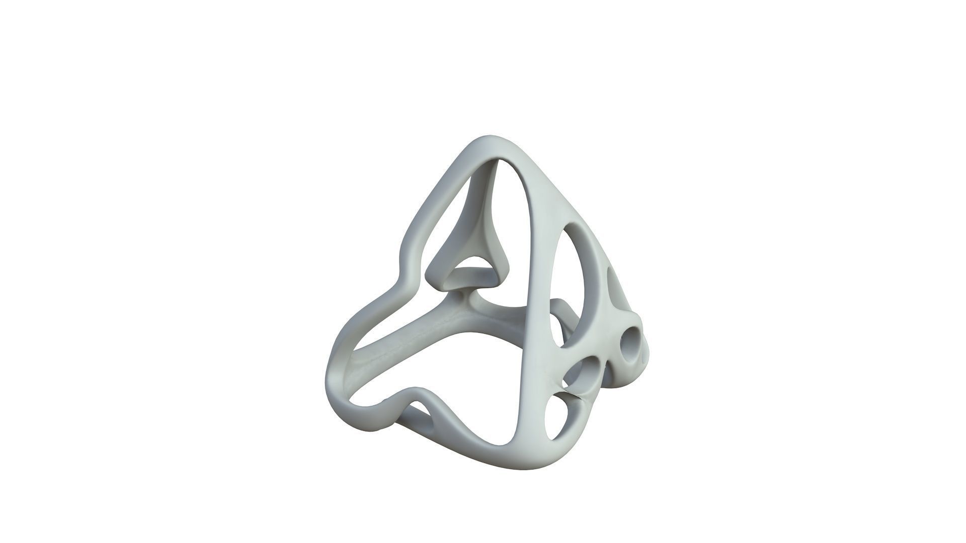 SciFi Cube Object No 64769 Low Poly Shape Low-poly 3D model_4