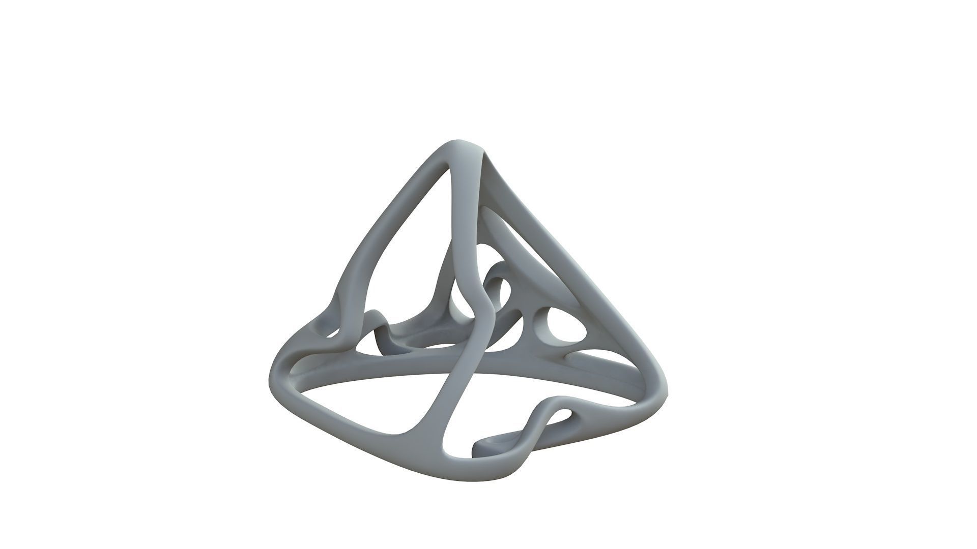 SciFi Cube Object No 64769 Low Poly Shape Low-poly 3D model_8