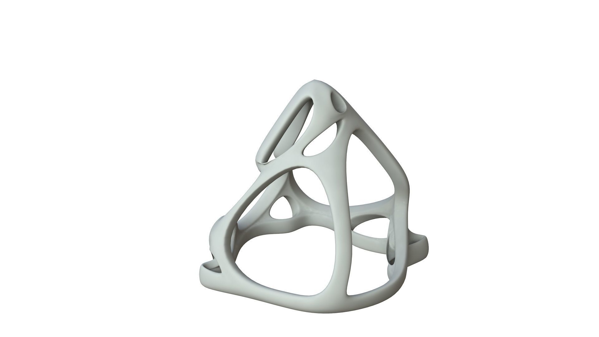 SciFi Cube Object No 64753 Low Poly Shape Low-poly 3D model_1