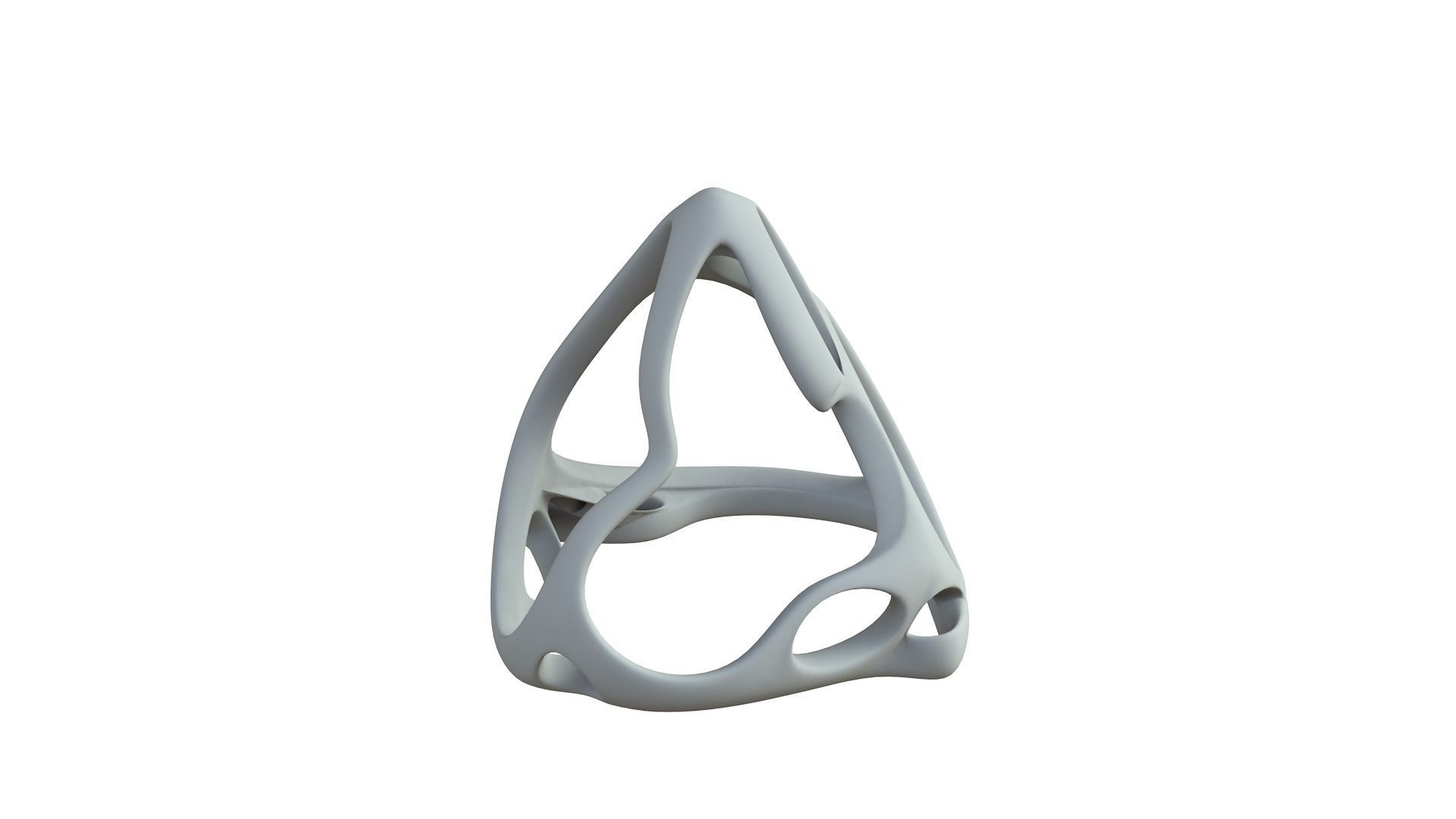 SciFi Cube Object No 64753 Low Poly Shape Low-poly 3D model_6