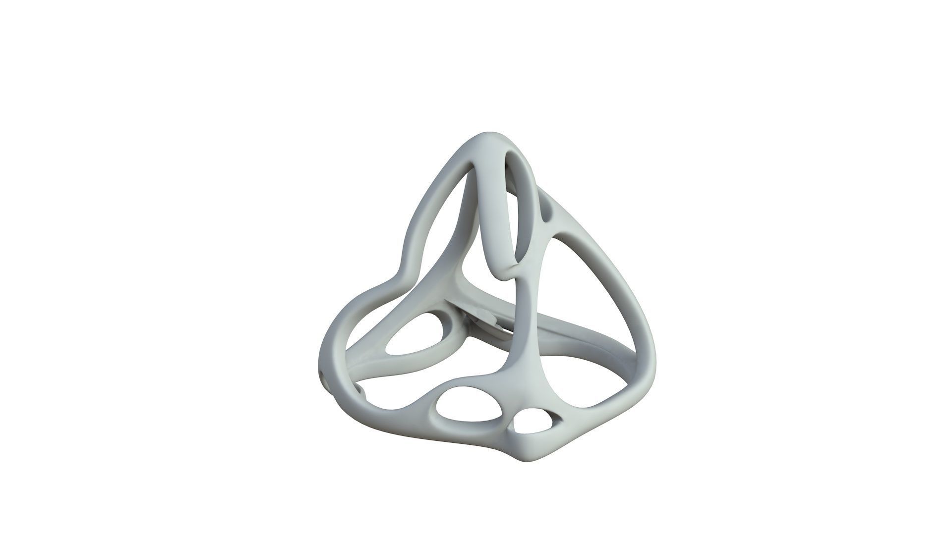 SciFi Cube Object No 64753 Low Poly Shape Low-poly 3D model_4