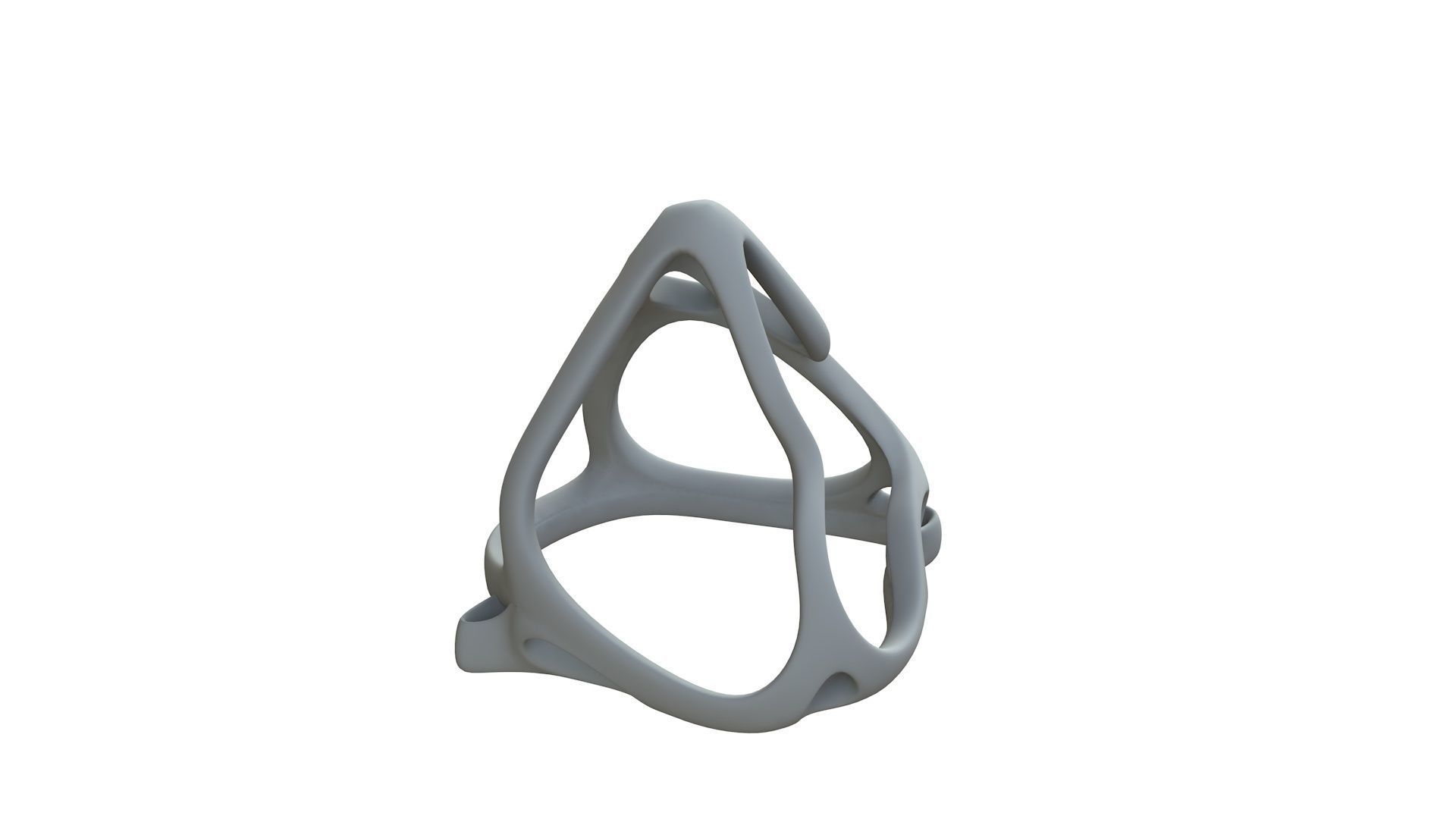 SciFi Cube Object No 64753 Low Poly Shape Low-poly 3D model_10