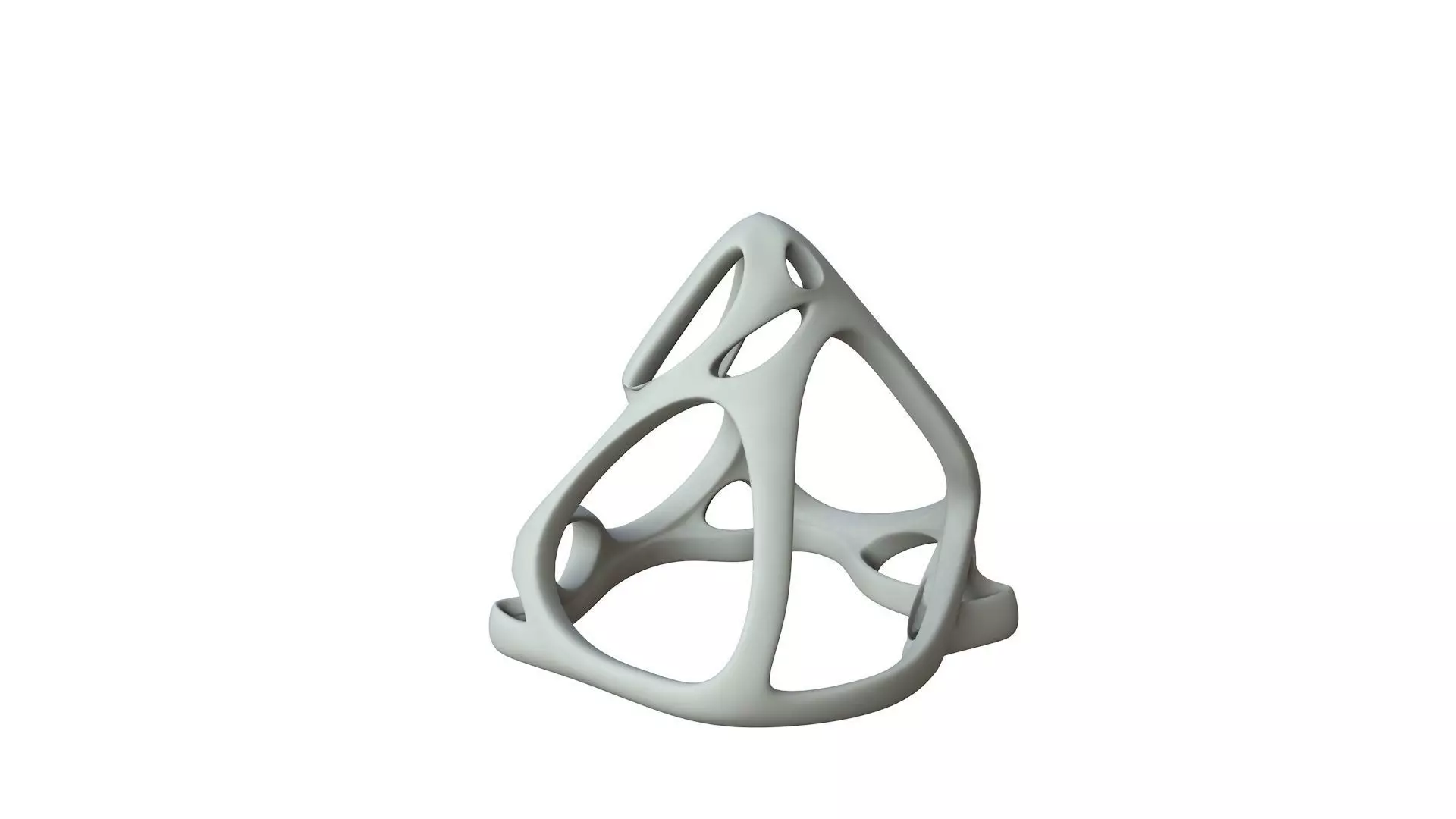 SciFi Cube Object No 64753 Low Poly Shape Low-poly 3D model_0