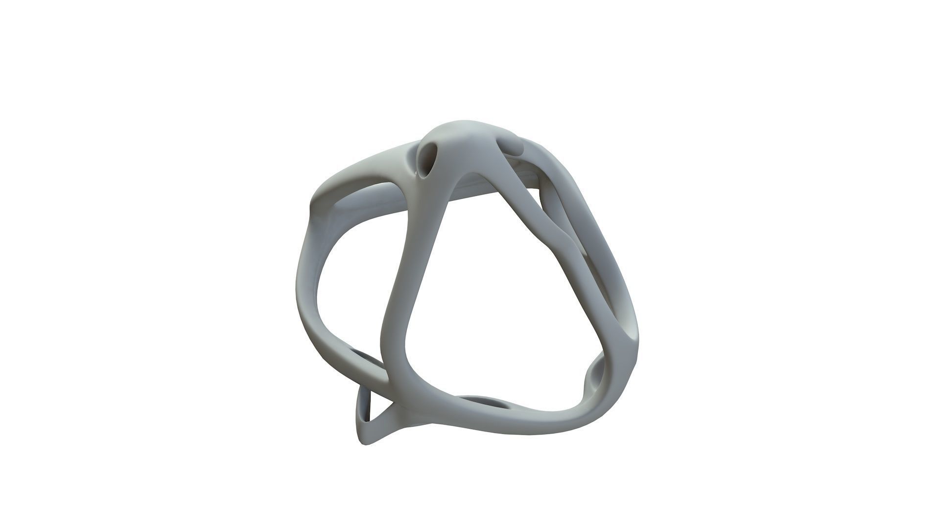 SciFi Cube Object No 64753 Low Poly Shape Low-poly 3D model_16