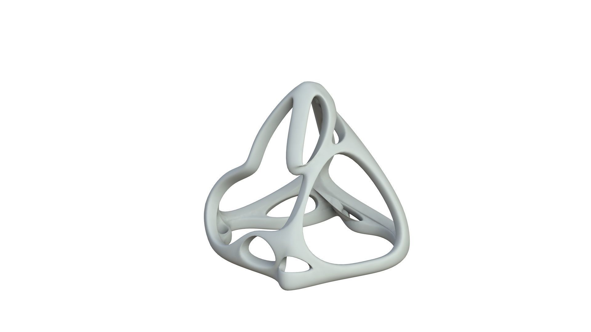 SciFi Cube Object No 64753 Low Poly Shape Low-poly 3D model_3