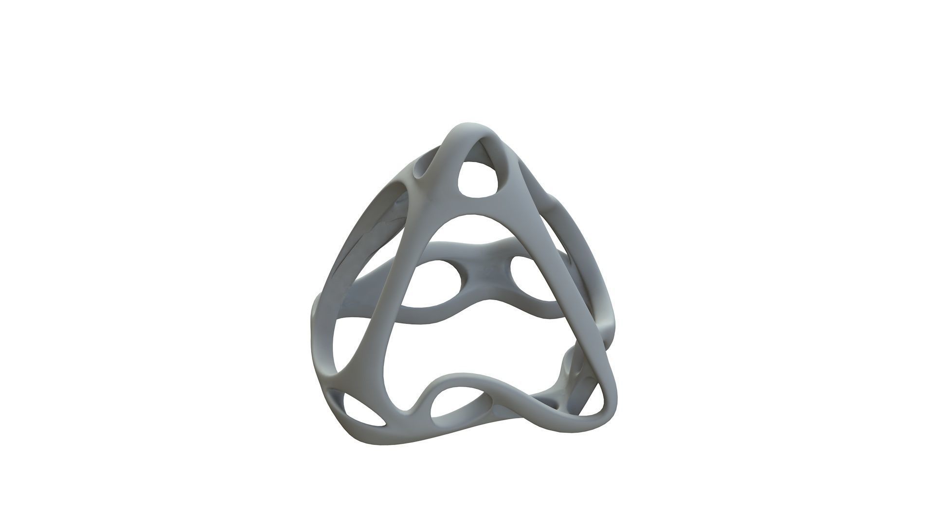 SciFi Cube Object No 64499 Low Poly Shape Low-poly 3D model_13