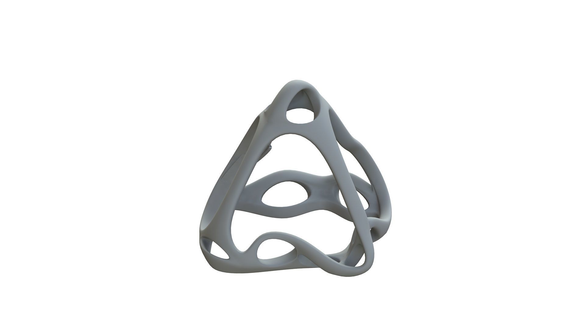 SciFi Cube Object No 64499 Low Poly Shape Low-poly 3D model_11