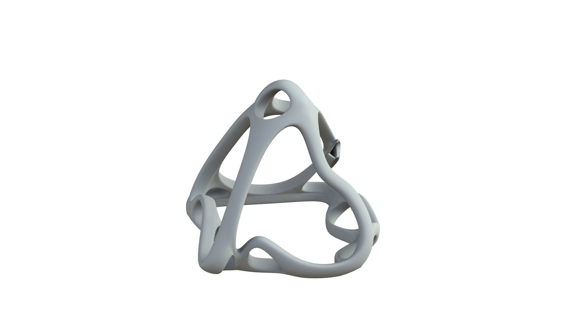 SciFi Cube Object No 64499 Low Poly Shape Low-poly 3D model_6