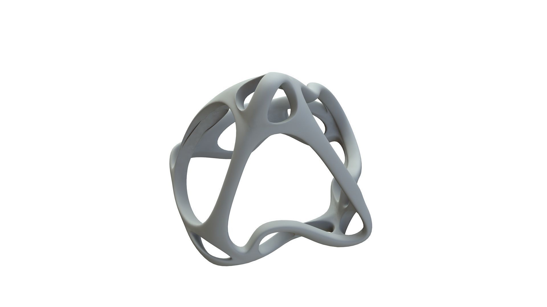 SciFi Cube Object No 64499 Low Poly Shape Low-poly 3D model_15