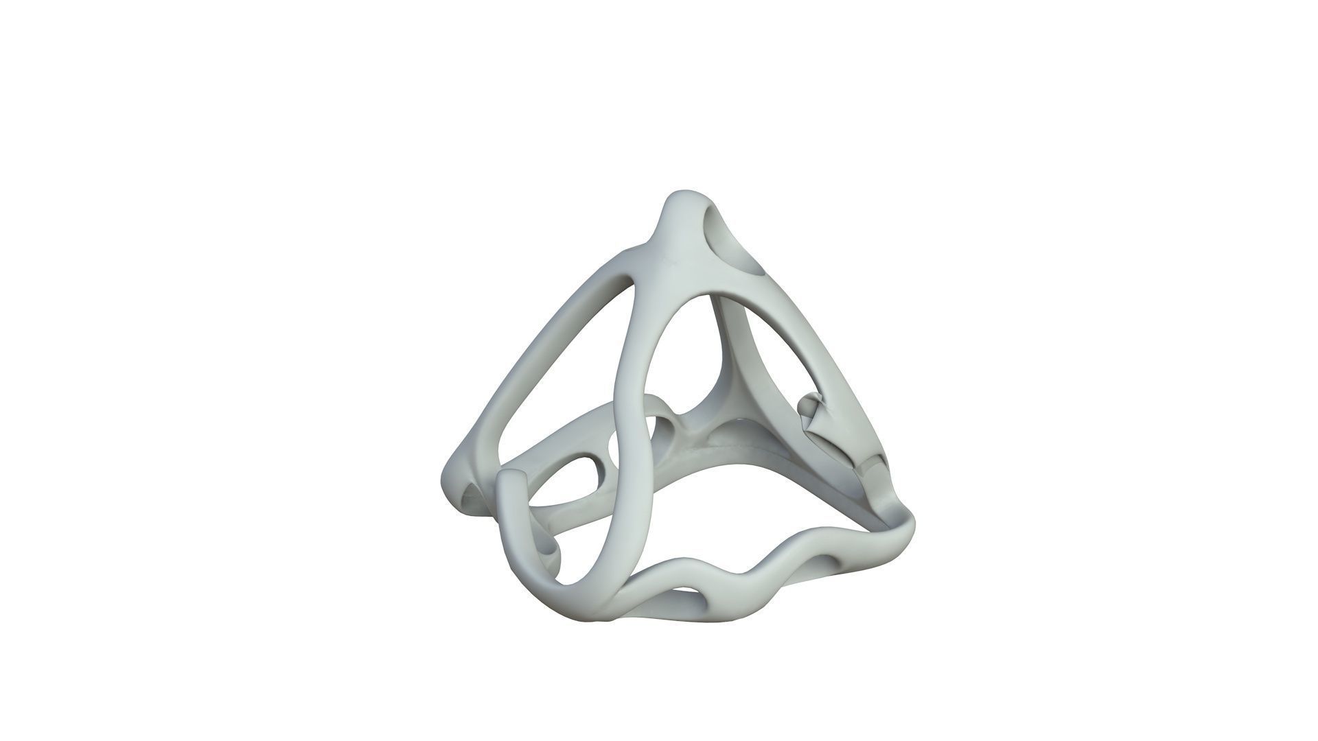 SciFi Cube Object No 64499 Low Poly Shape Low-poly 3D model_3