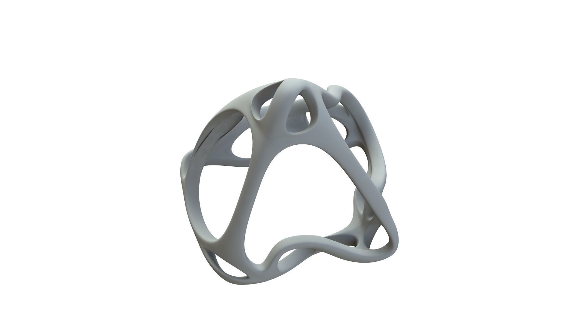 SciFi Cube Object No 64499 Low Poly Shape Low-poly 3D model_16