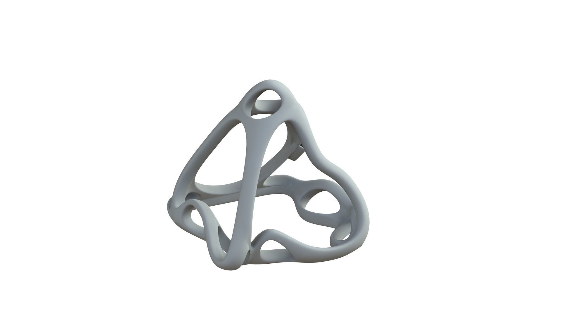 SciFi Cube Object No 64499 Low Poly Shape Low-poly 3D model_7