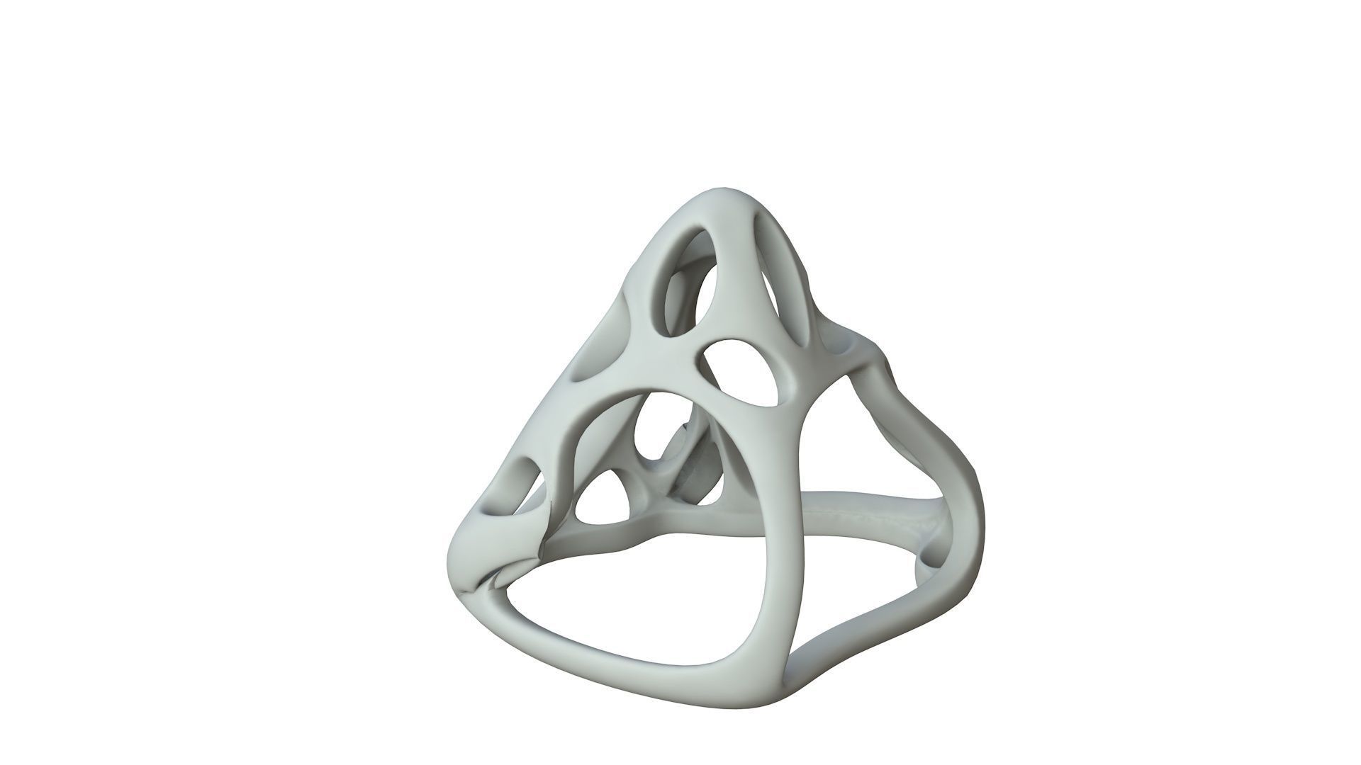 SciFi Cube Object No 64485 Low Poly Shape Low-poly 3D model_1