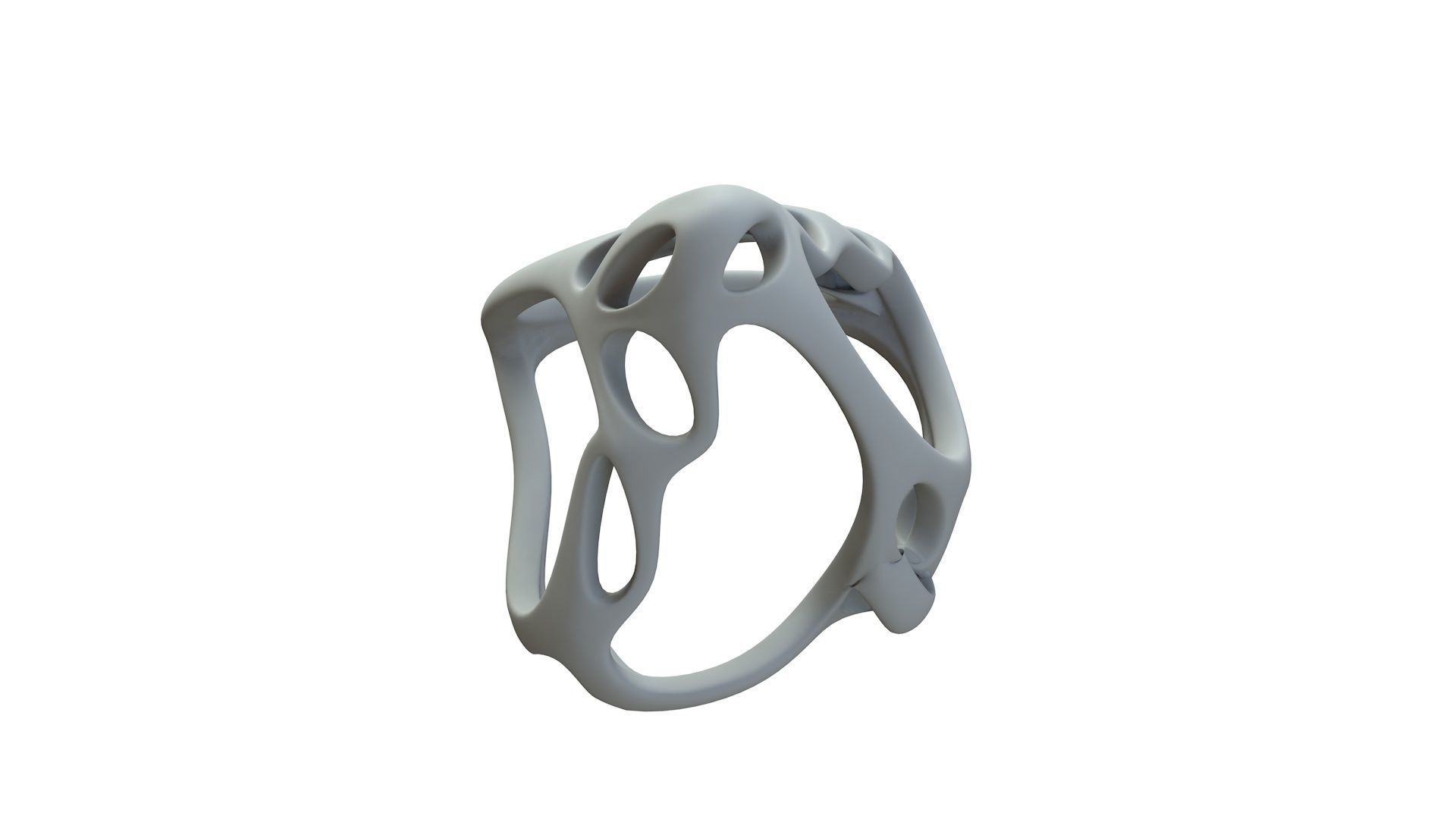 SciFi Cube Object No 64485 Low Poly Shape Low-poly 3D model_16