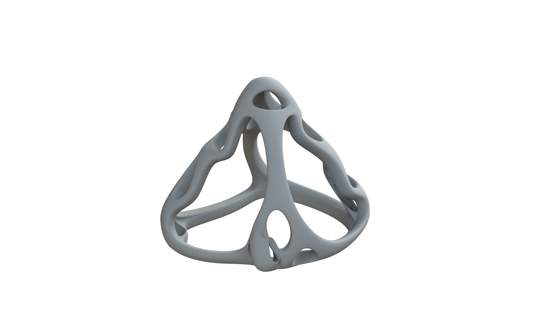 SciFi Cube Object No 64485 Low Poly Shape Low-poly 3D model_9