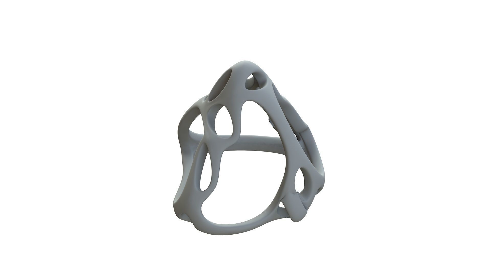 SciFi Cube Object No 64485 Low Poly Shape Low-poly 3D model_13