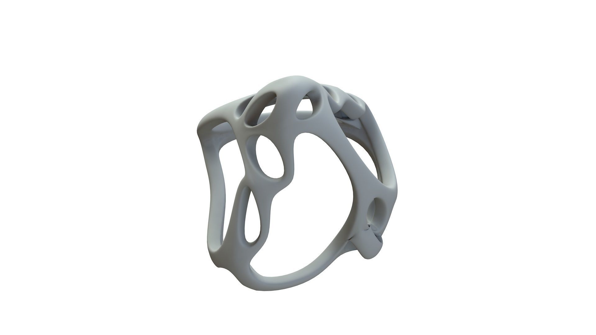 SciFi Cube Object No 64485 Low Poly Shape Low-poly 3D model_17