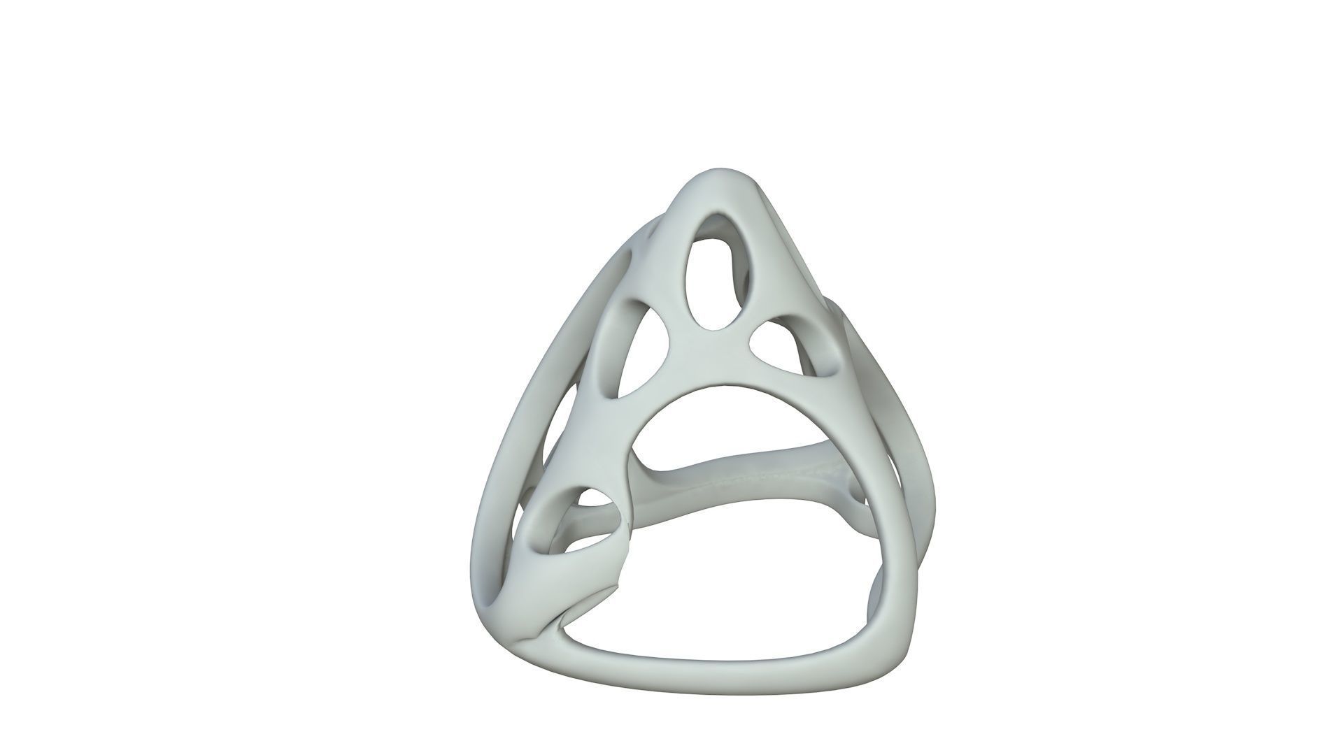 SciFi Cube Object No 64485 Low Poly Shape Low-poly 3D model_2