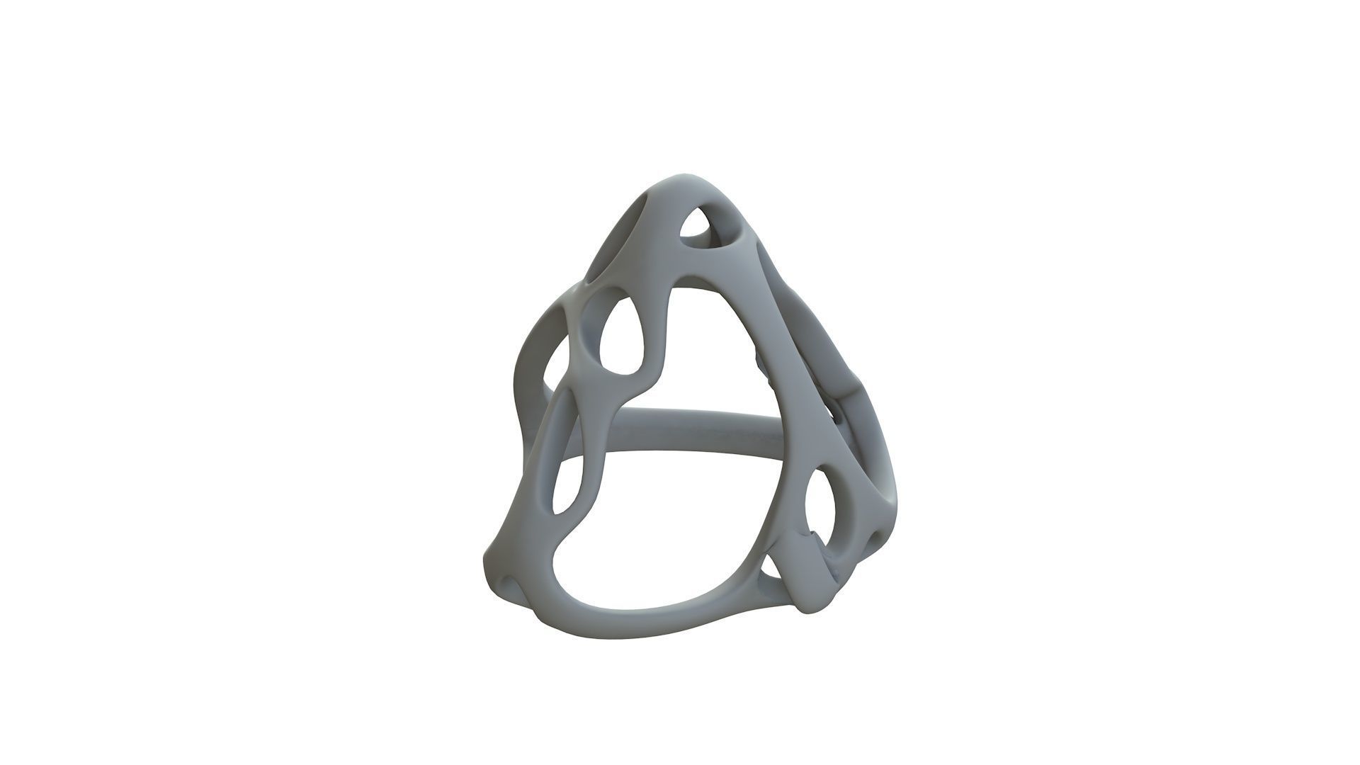 SciFi Cube Object No 64485 Low Poly Shape Low-poly 3D model_12