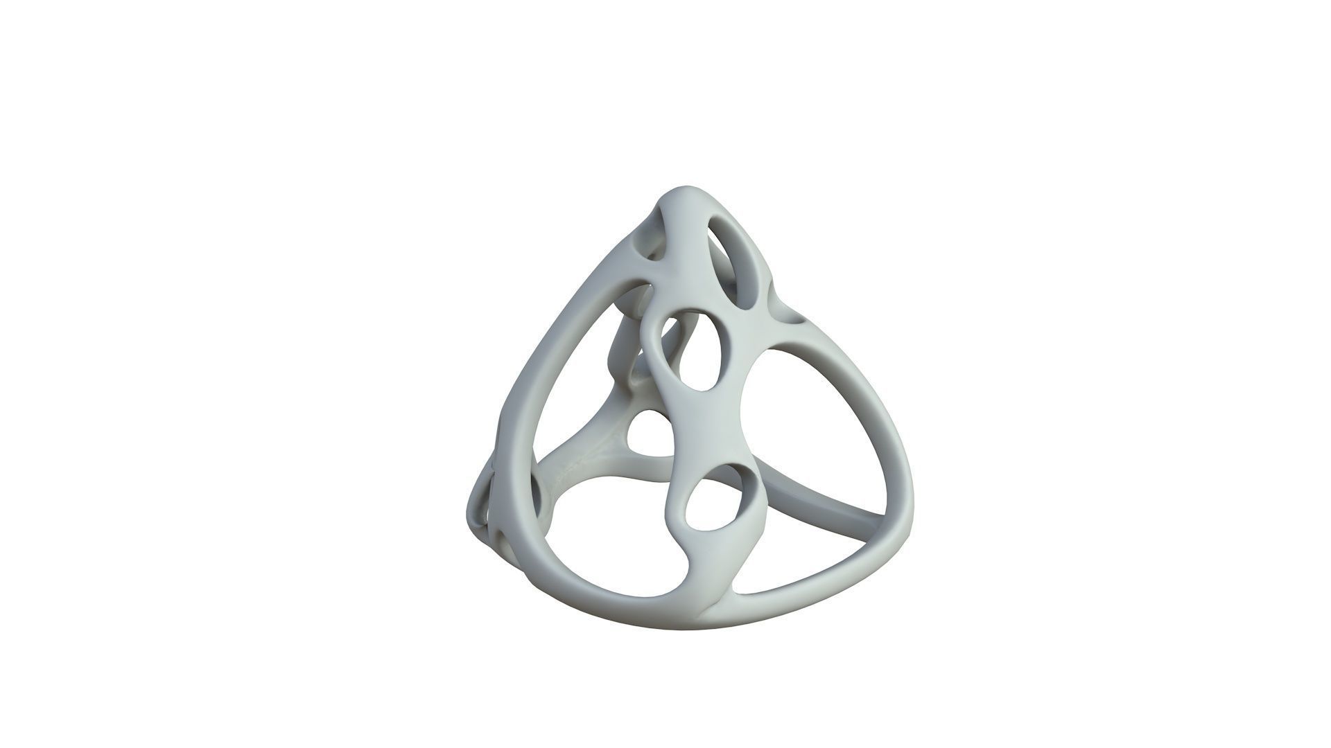 SciFi Cube Object No 64485 Low Poly Shape Low-poly 3D model_4